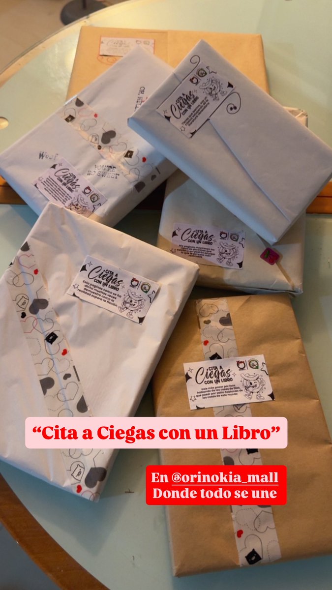 Buscandolibros's tweet photo. Sábado 25 -04 tenemos una “Cita a Ciegas con un Libro en @Orinokia_Mall 
Actívate en esa cita llevando un insumo escolar. 
100 libros, 100 personas en Cita a ciegas.
🎉🎉🎉 https://t.co/8pHfMgt0RB