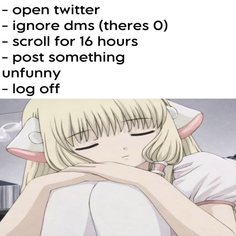 PixelatedRotxx's tweet image. #shtwt #shedtwt #chobits