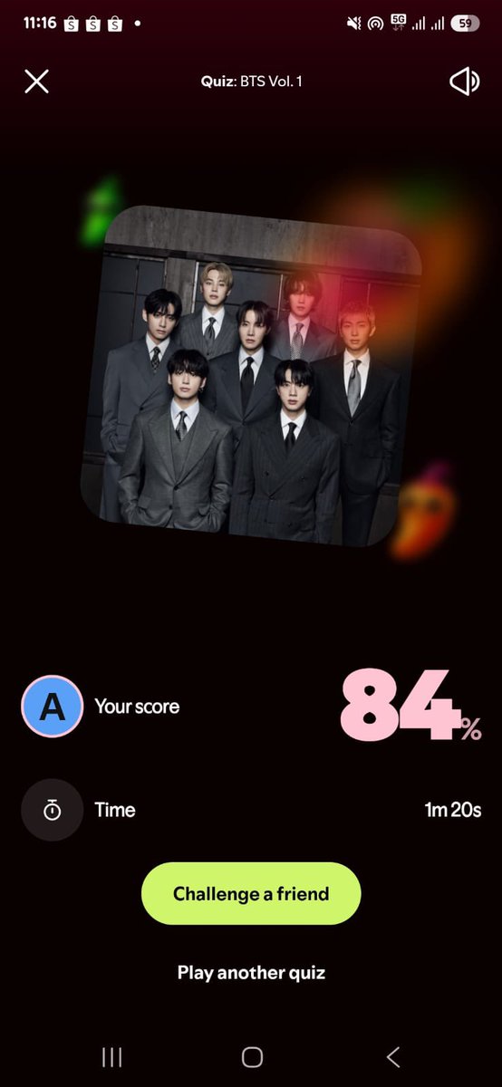 Got my score😆 <a href="/SpotifyID/">Spotify Indonesia</a> 

#swimside #spotifyxbts