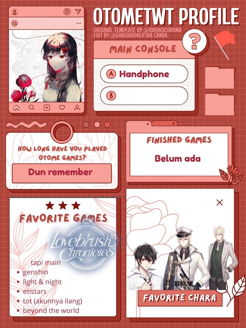 OTOME CHRONICLES FESS tweet media