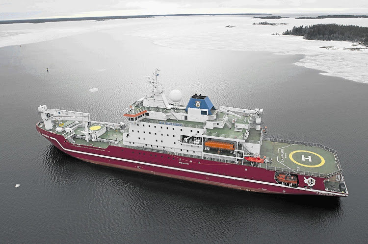 South Africa's 🇿🇦 iconic icebreaking polar supply and research ship, S. A. Agulhas II is dedicated to Miriam Makeba.