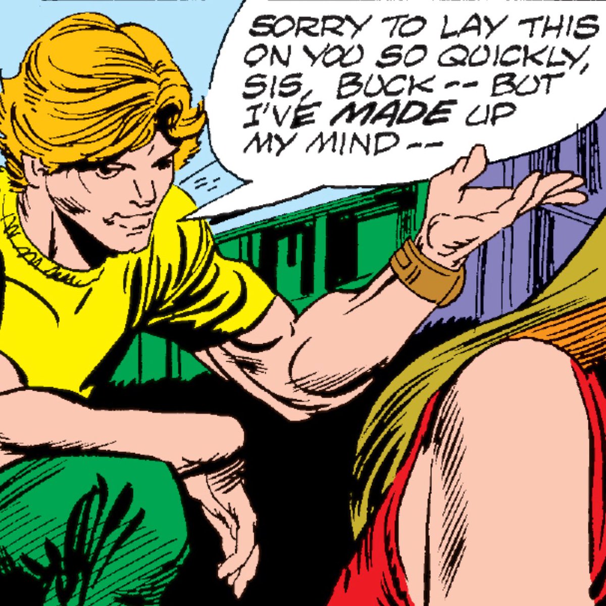 icecypher's tweet image. Check out Buck's face when he learns the extremely hot, handsome lad who spent months being shirtless in his house will finally move out to his own apartment.

#WerewolfByNight
#JackRussell
#BuckCowan