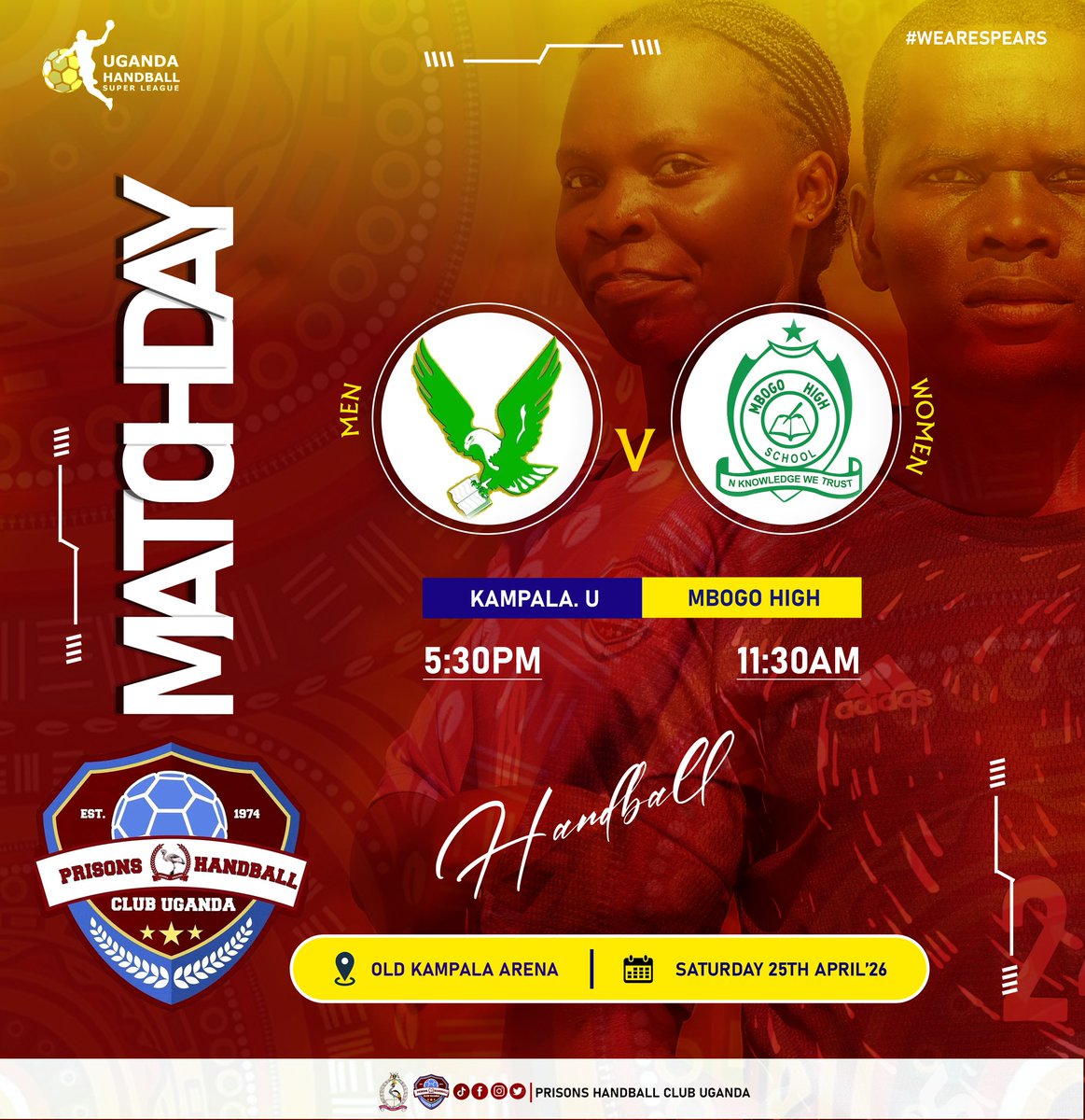 Prisons Handball Club Uganda tweet media