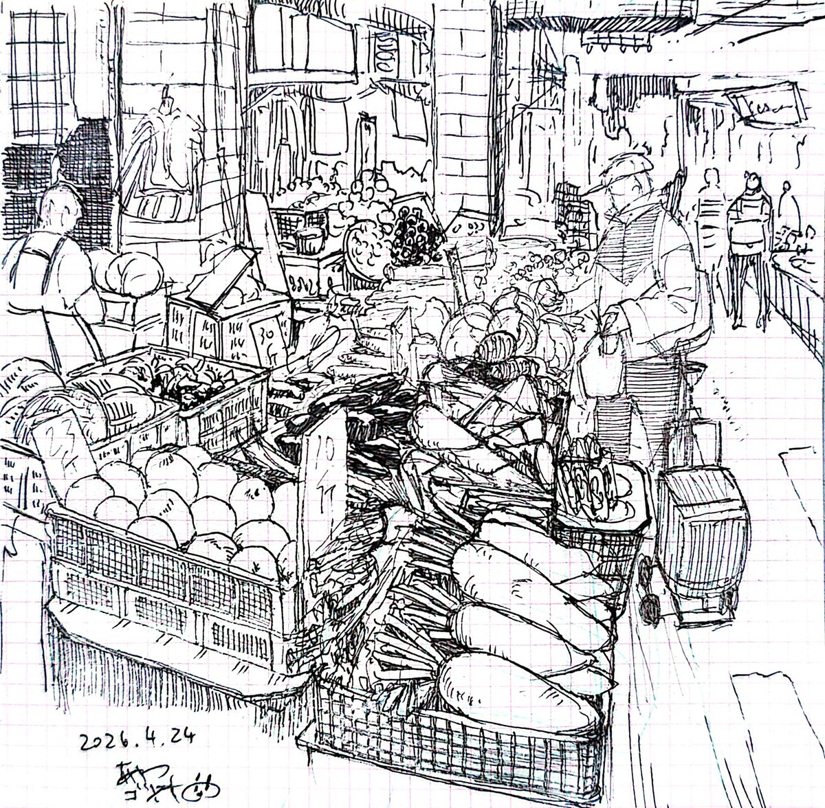 台湾スケッチ
ちまちま続いてますわよ
#スケッチ 