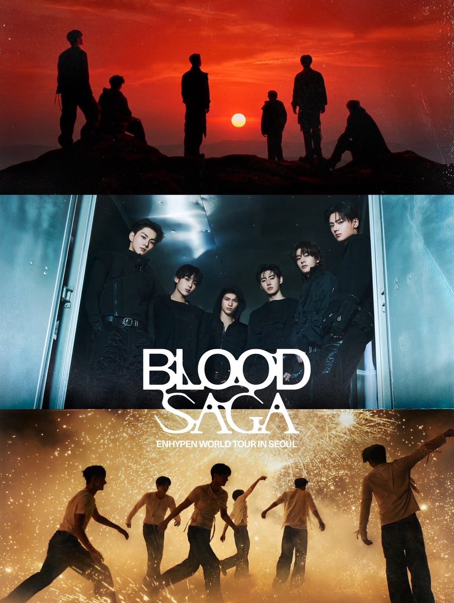 en_univ's tweet photo. ENHYPEN 4TH WORLD TOUR 'BLOOD SAGA' — Ticketing Status Update 
🔴 = sold out
🔜 = very few tickets left

🇰🇷 5/1 KSPO DOME 🔴
🇰🇷 5/2 KSPO DOME 🔴
🇰🇷 5/3 KSPO DOME 🔴
🇧🇷 7/4 Allianz Parque 🔴
🇲🇽 7/11 Arena CDMX 🔴
🇲🇽 7/12 Arena CDMX 🔴🆕🔥
🇮🇹 2/24 Unipol Dome 🔜 
🇳🇱 3/2 Ziggo Dome 🔜
🇩🇪 3/5 Uber Arena 🔴
🇬🇧 3/9 The O2 🔜

Grab your tickets on your own cities NOW! 🔥😎

#엔하이픈 #ENHYPEN #EN_WORLDTOUR_BLOODSAGA @ENHYPEN @ENHYPEN_members