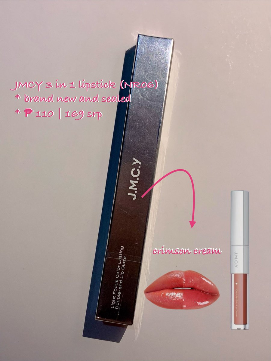 liinnnnnnnnn's tweet image. — [🥂] ; WTS LFB PH ⁞ BELOW SRP MAKE UP .ᐟ

REPRICED! SALE!

~ 𝐀𝐋𝐋 items are guaranteed authentic
~ 𝐍𝐎 near-expiry items (unless stated)

ೃ ⸝⸝ direct J&amp;amp;T
ೃ ⸝⸝ navotas, mm

MINE OR DM TO CLAIM .ᐟ

#blush #concelear #lipstick #tints #pressedpowder