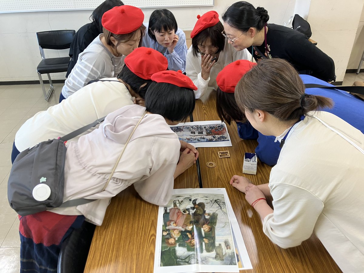 guchi_fukui's tweet photo. 美術館で大笑いしたなんて、初めての経験かも

念願の地元福井での開催が叶いました！

たのしかったー！
ありがとうございます
　　　
#福井県立美術館
#アートハンター
#じっくりミレー https://t.co/jS0jgubFoF