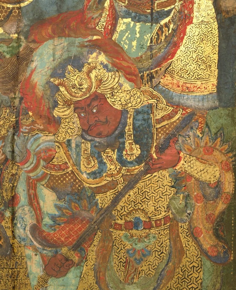 12th-Century Japanese Black Lacquer Mahāprajñāpāramitā Sūtra Shrine (in the collection of the Nara National Museum)
奈良国立博物馆藏12世纪日本黒漆大般若经佛龛