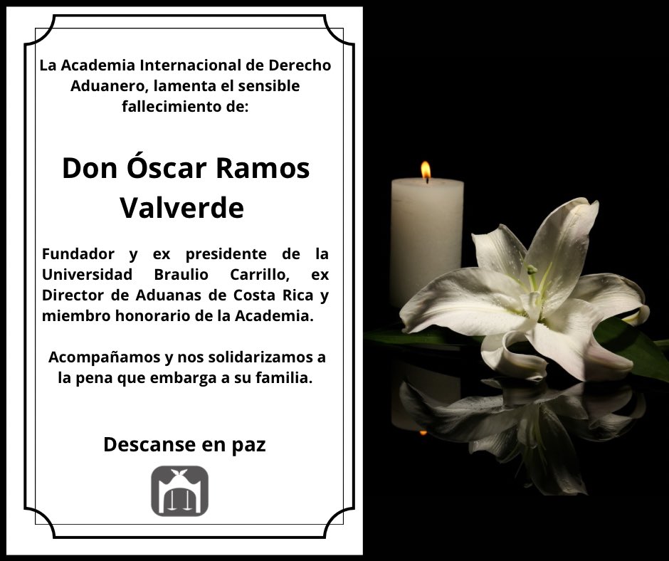 IclaNews's tweet photo. Condolencia Institucional https://t.co/fR6nmTIV5m