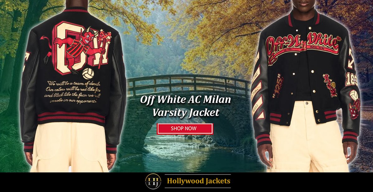 JacketHollywood's tweet image. Get ready to shop till you drop! 🛍️✨
#OffWhite #ACMilan Black Varsity Wool/Leather Jacket.
►Shop Now Click on Link◄
hjacket.com/product/off-wh…
#sale #discount #megadeals #shoppingspree #bestdeals #adorablestyle #streetstyle #luxuryfashion #athleisure #jacketseason #shopnow