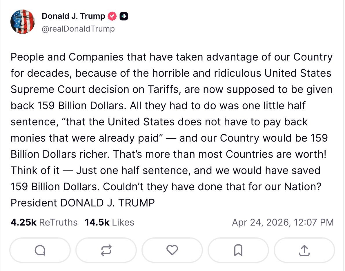 Tariff Refund Project (@TariffRefunds) / Posts / X