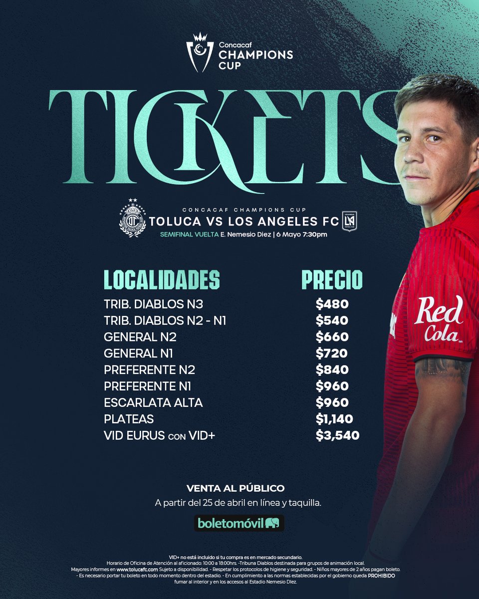 Toluca FC tweet media