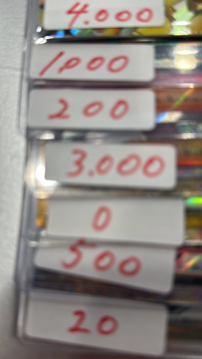 VoltageOripa's tweet image. 本日から予告なく特価などを入れておきますので、チェックお願いします‼️
汎用カードも揃えていくのでご入用の方はお願いします🤲

#福山 #オリパ #VOLTAGE  #ポケカ #広島 #岡山
#カードショップ #ポケモンカード
#PSA鑑定品 #PSA10 #買取