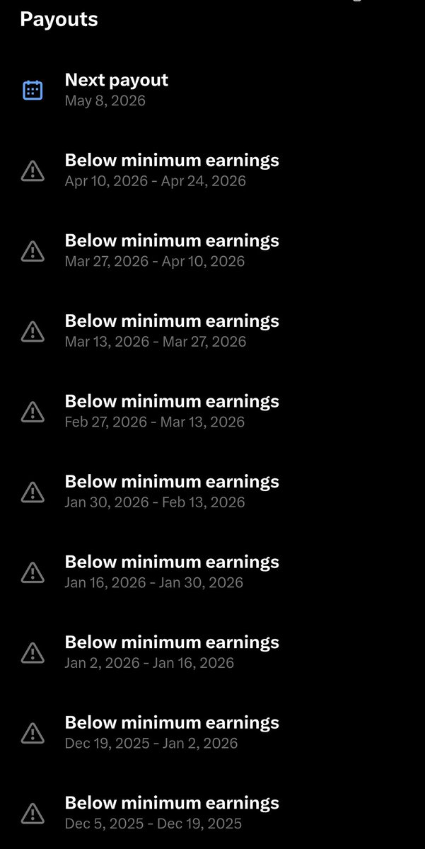 rajnishynr's tweet image. हर बार स्क्रीन खोलता हूँ और वही दिखता है Below minimum earnings

ना हार मान रहा हूँ, ना रुक रहा हूँ…
बस सीख रहा हूँ कि consistency का कोई shortcut नहीं होता।

आज कम है, कल बेहतर होगा क्योंकि मेहनत कभी “below minimum” नहीं जाती।

#KeepGoing #NoExcuses #GrowthMindset