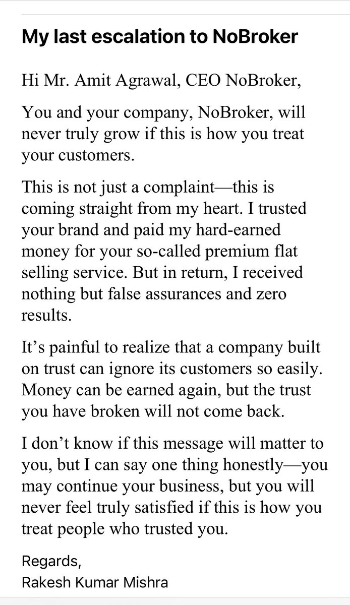 Ricky8855's tweet photo. @AmitKumarA @NoBrokerCare @nobrokercom https://t.co/Yxj86r0oUf