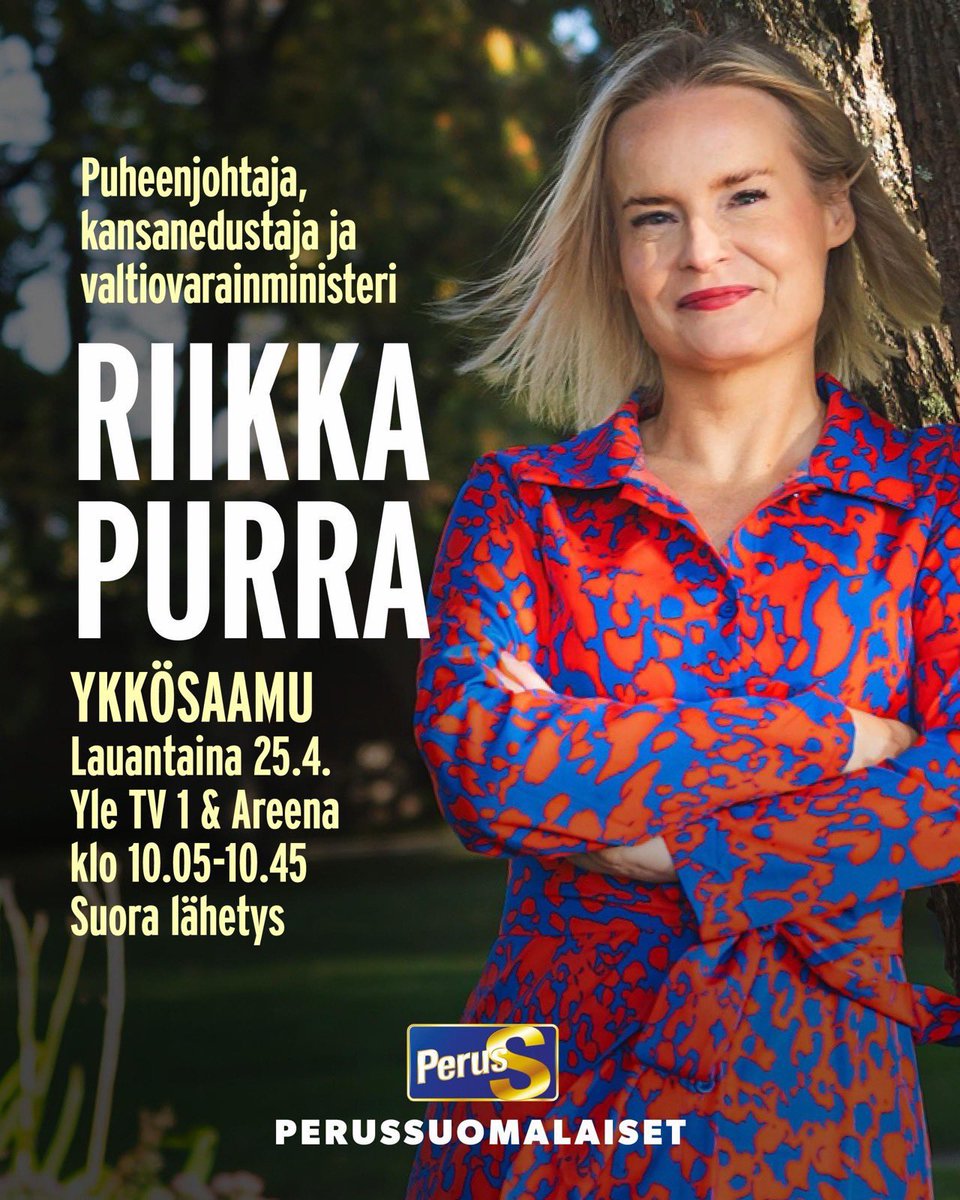 Riikka Purra tweet media