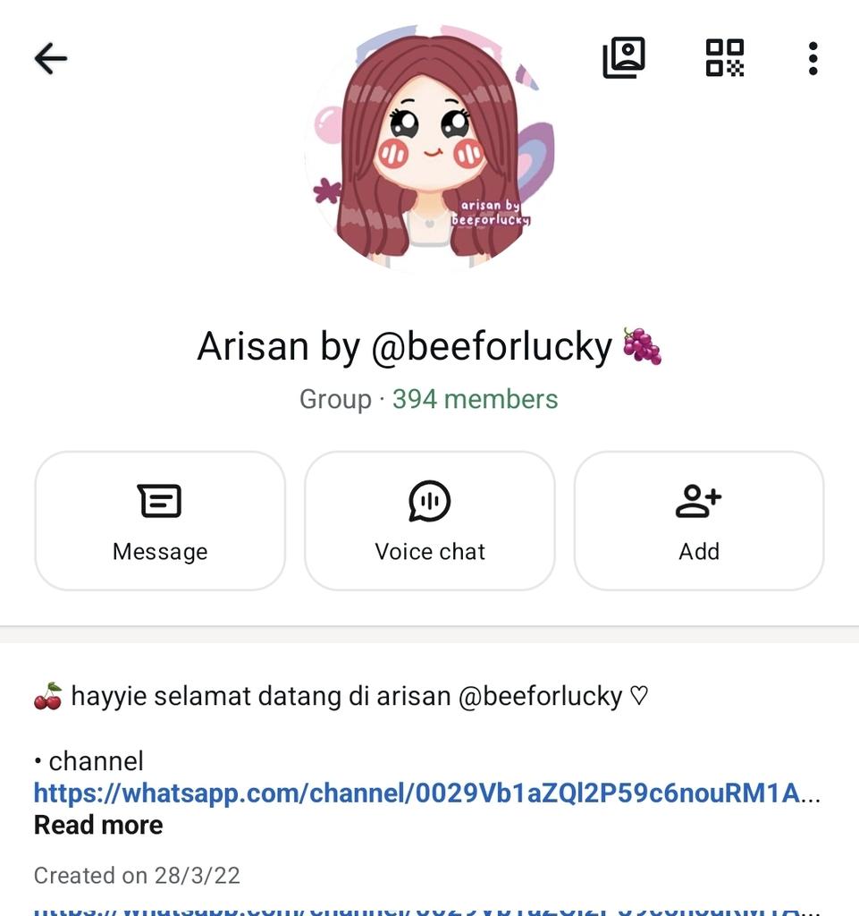 sonia open arisan wa on pinned🍇 tweet media
