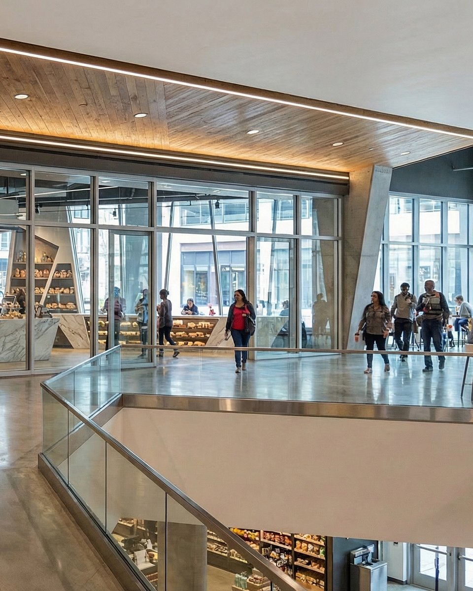 GinardStudio's tweet image. Aligning Vision and Function - Every commercial project is a balance between identity and efficiency. We focus on how the space supports both brand experience and day-to-day operations.

Design decisions are business decisions.

#ginardstudio #architect #commercial