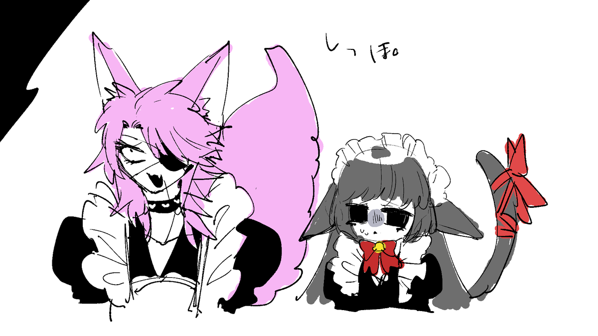 r23047277's tweet photo. @Nyui_TL ﾈｺﾁｬﾝはﾈｺﾁｬﾝだけどコリンは何の動物なんだ…？狼とか狐みたいな‥ https://t.co/08SL5mvy2d