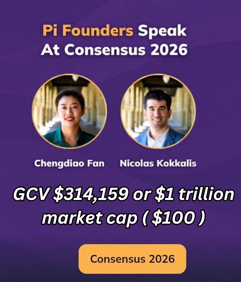 openmainnet's tweet photo. 🚨Pioneers! What do you want the $Pi price and target to be after the consensus 2026? GCV $314,159 target 🎯 or $1 trillion market cap ($100) target? Drop your answer below along with your country flag 🚀 https://t.co/ICIGyeu68Y