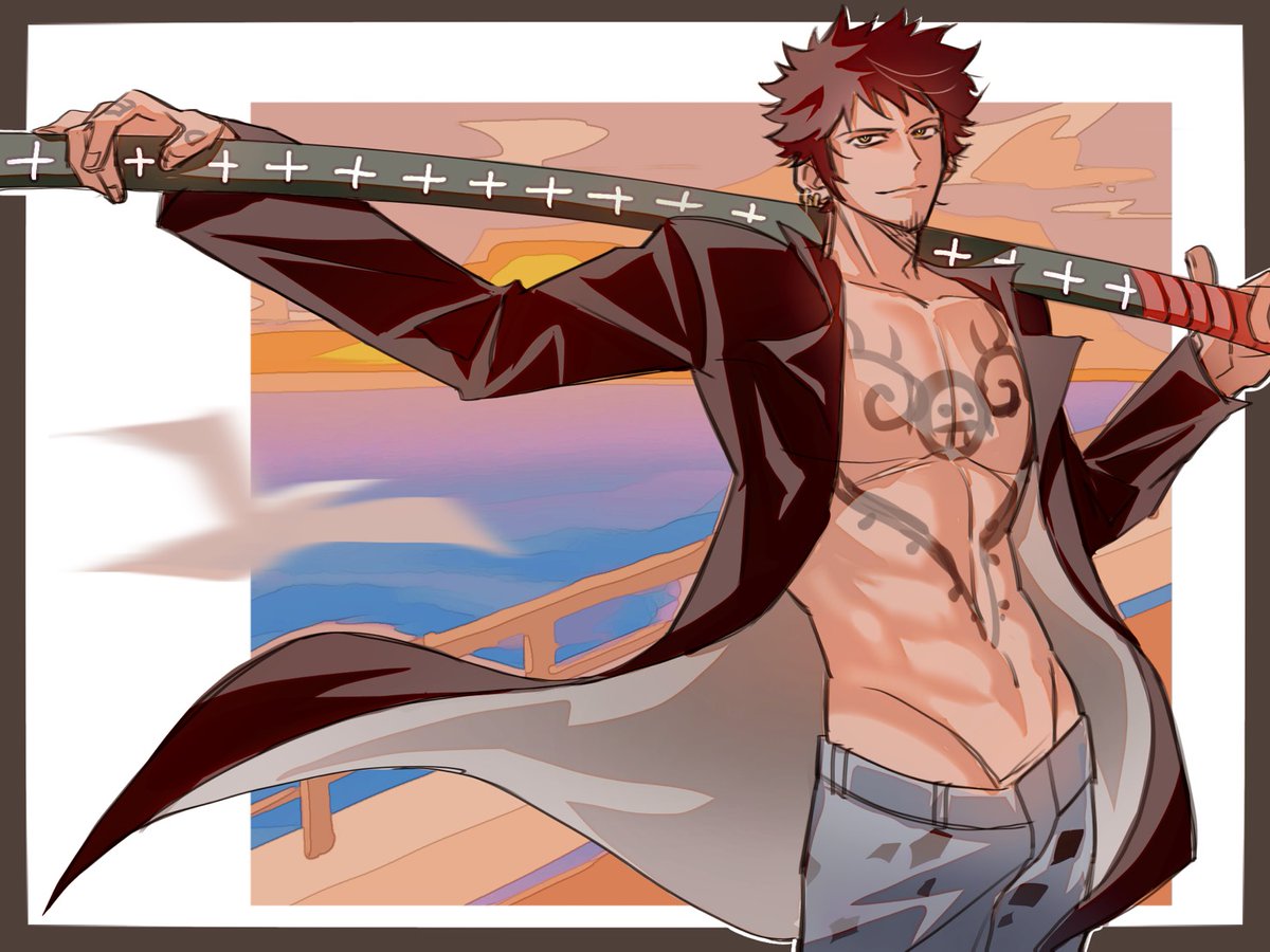 🌊🐯
#onepiece #trafalgarlaw