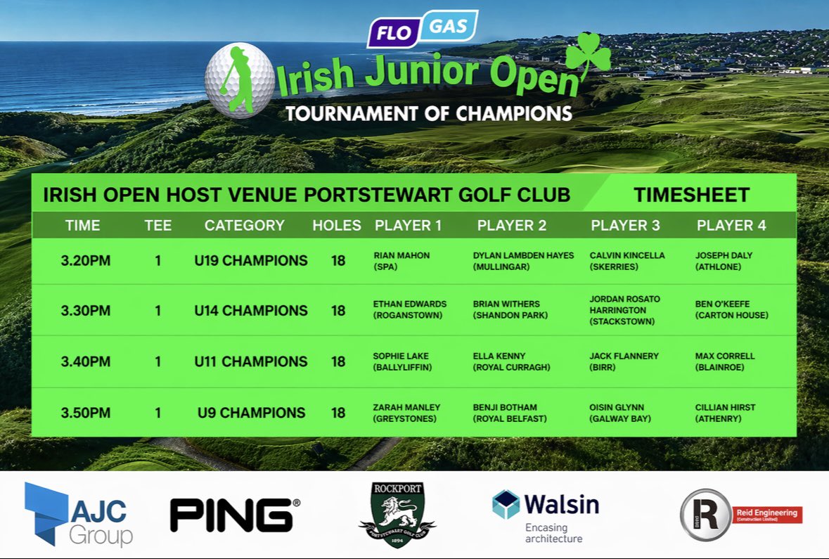 Irish Junior Open Tour tweet media