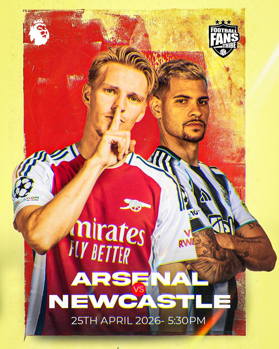 FansTribeHQ's tweet image. Today’s Fixtures in the English Premier League are;

Arsenal VS Newcastle @ the Emirates by 5:30pm
Liverpool VS Crystal Palace @ Anfield by 3:00pm

Today’s Result will have Big Implications for the shape the League can the Favorites win?

#PremierLeague #Arsenal #liverpool