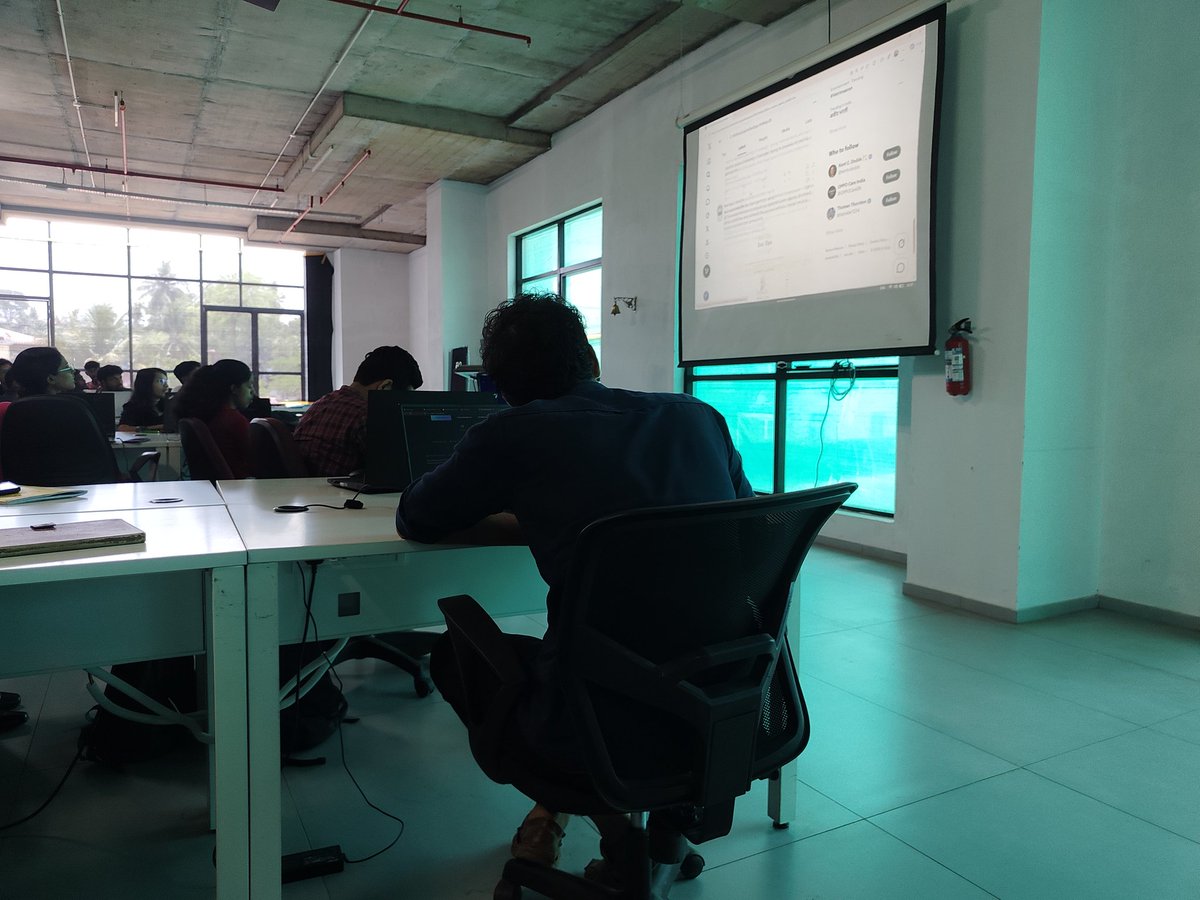 agheranandan2's tweet photo. Attending GitHub Copilot DevDays #HMApr26 in Mangaluru 🚀
Great sessions, hands-on insights, and real-world use of GitHub Copilot 🔥
Step 1: Setting up
Kudos to the organizers 👏
#HMApr26 #GitHubCopilotDevDays #DevDays #OpenSource https://t.co/YxtzFCh1cd