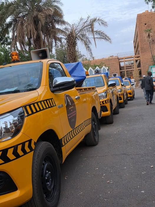 SudanTrends's tweet photo. بنحو 100 عربة وتستهدف ولايات الجزيرة ونهر النيل والخرطوم.. "الصحة" تطلق مشروع الاستجابة السريعة لمكافحة نواقل الأمراض وتعزيز الصحة العامة بالبلاد. https://t.co/wdCE5SZ7M3