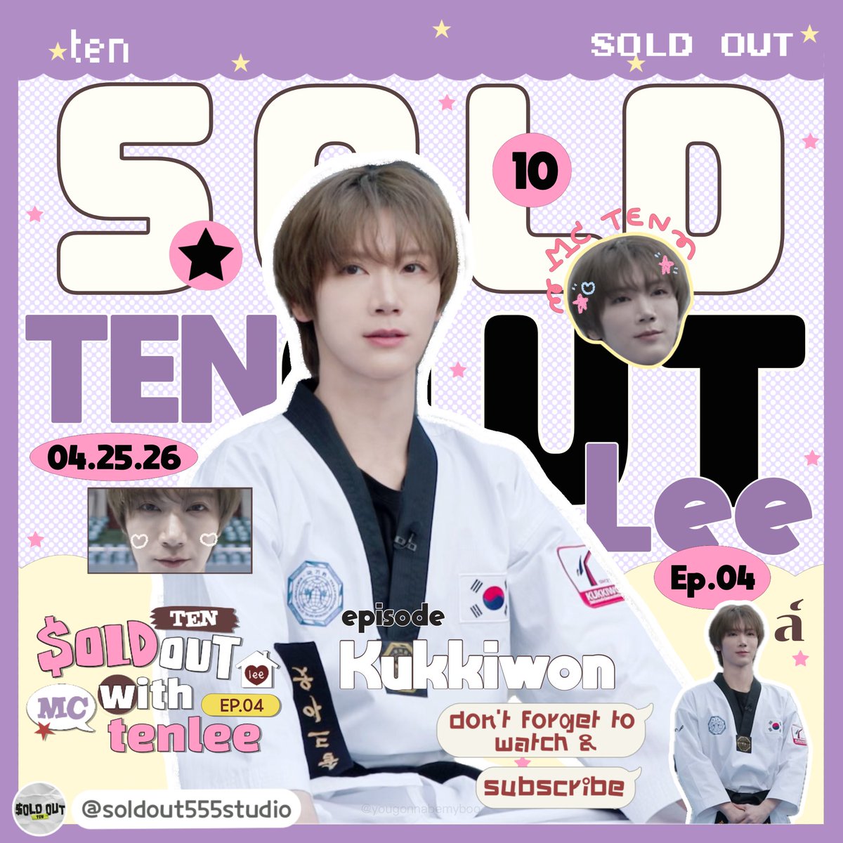 yougonnabemyboo's tweet image. 🐈‍⬛SOLD OUT (🥋) TEN
(ep. 04) release today ! 📹 via YouTube 📺

#TENLEE #SOLDOUT