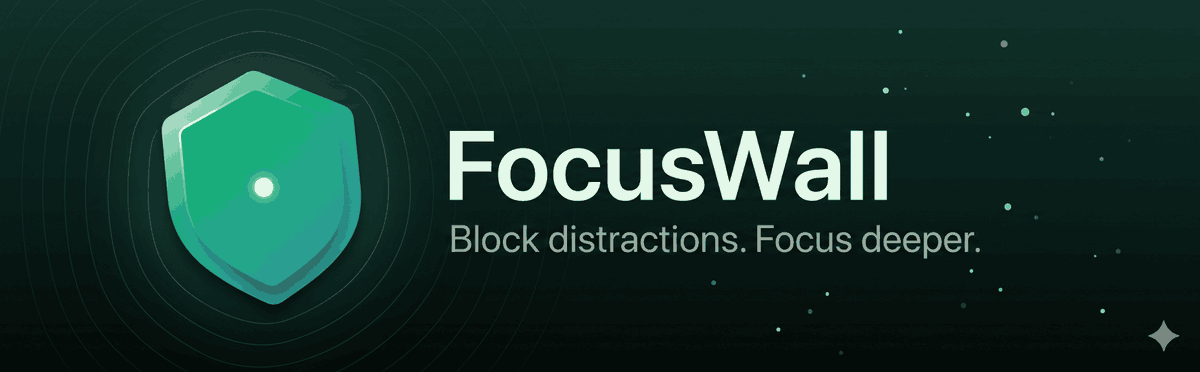 VladAutomateAI's tweet photo. 🛡️ FocusWall — a distraction blocker for macOS that actually blocks
🚫 Apps + websites
🍅 Built-in Pomodoro timer
🔒 Strict mode — no cheating

https://t.co/AErK4g91qL

#macOS #MacApps #IndieDev #Productivity #SwiftUI #IndieHackers