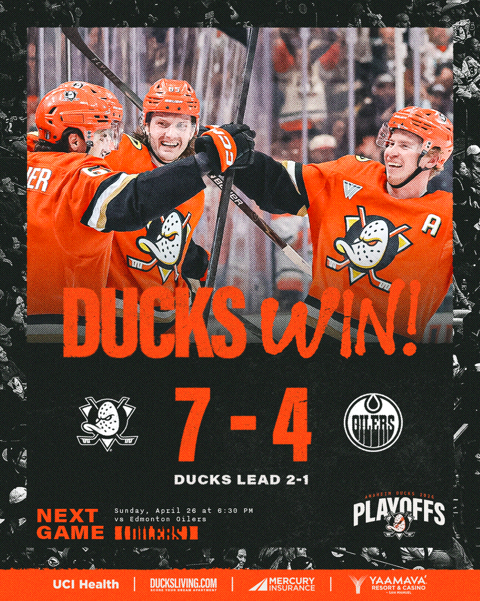 x - Anaheim Ducks tweet media