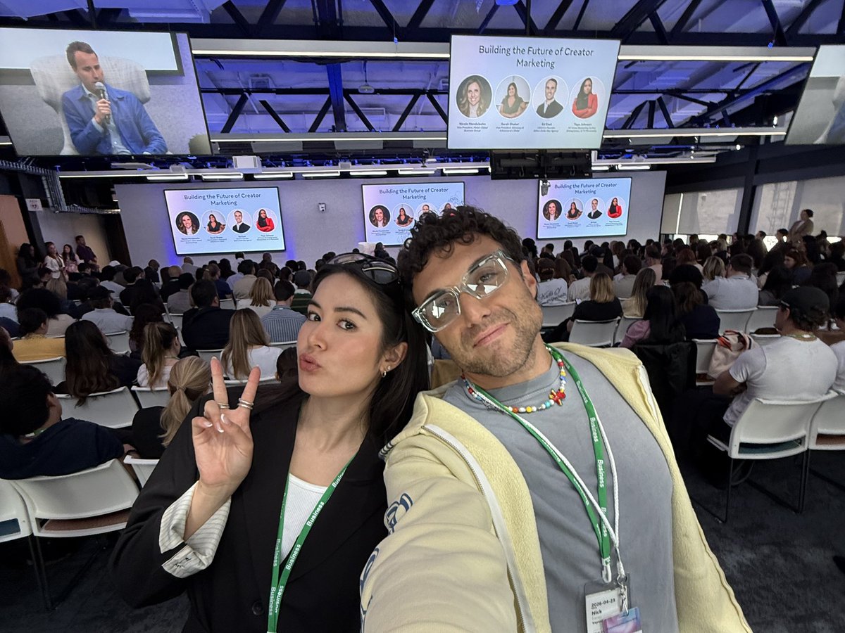 Fun day at <a href="/Meta/">Meta</a>. 500 guests. 200+ creators +100 agency +100 brands folks in the room.

- revamped meta creator marketplace for creator discoverability. much needed.

- direct product &amp; affiliate tagging. no more link in bio. 

- meetings with the product team at edits to improve