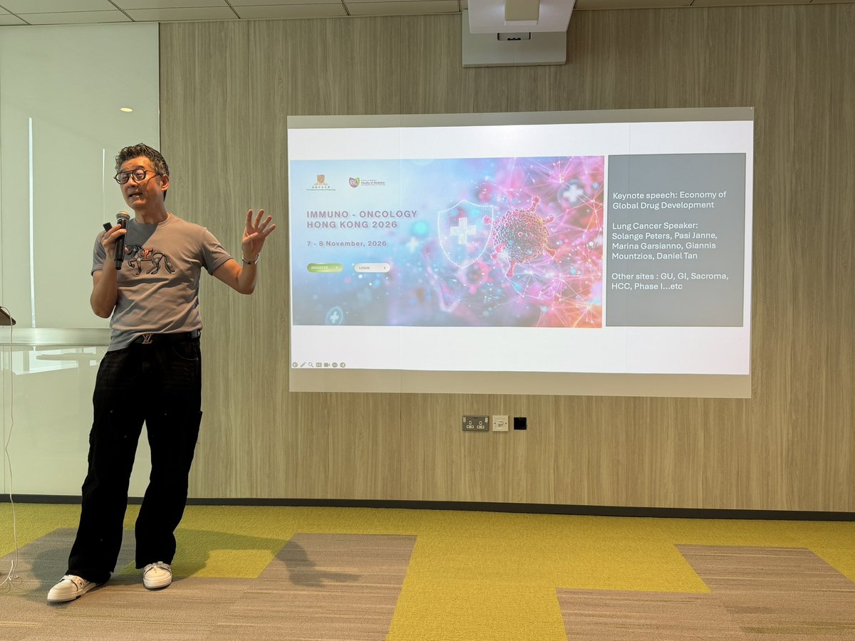 herbloong's tweet image. We kicked off our #Conversations In #ThoracicOncology AsiaPacific #CiTOAP26 this morning at @CUHKMedicine #CUHKMC. 

Honoured to have  @TonyMok9 open the meeting with an extremely enlightening &amp;amp; insightful talk on how to collaborate w/ industry.

@mollylisc @apoddc @APCLC_2023