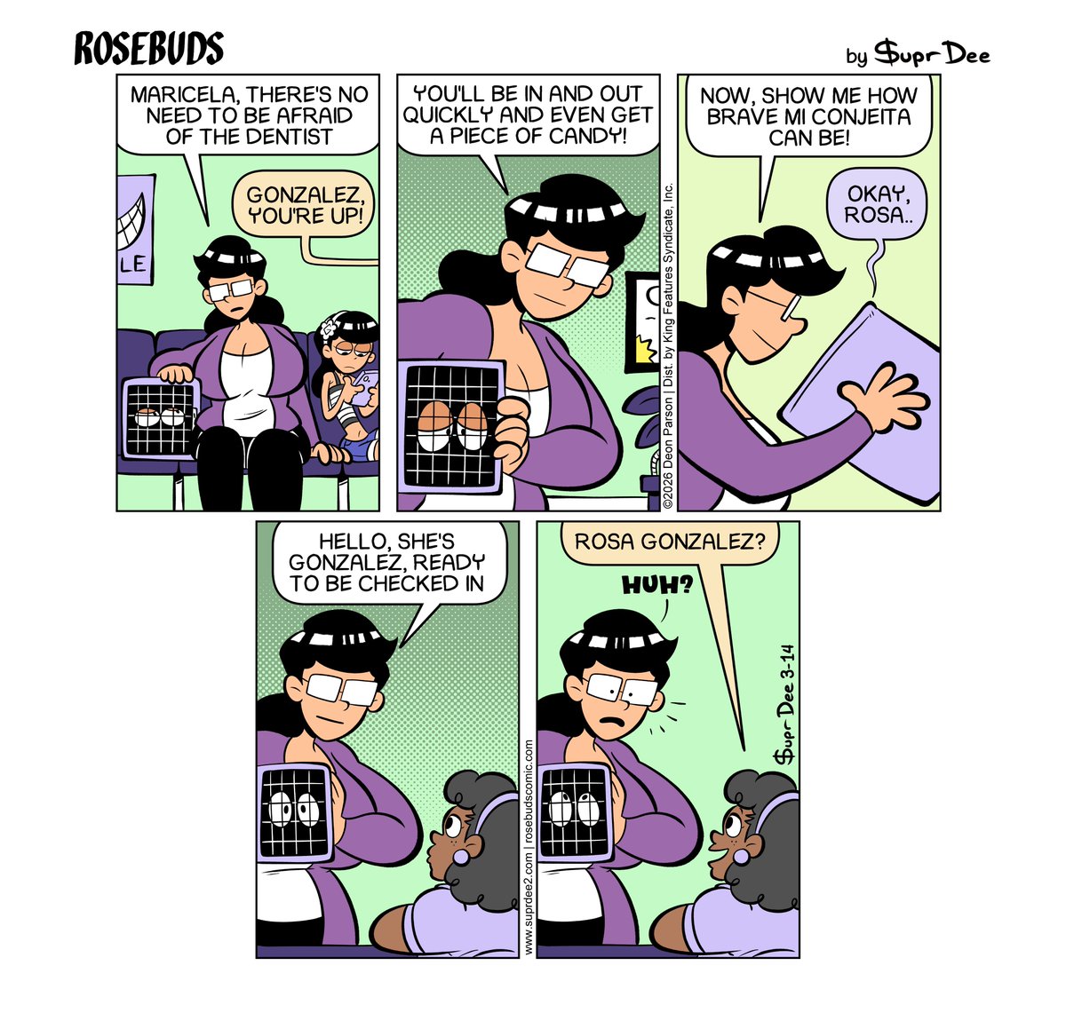 Rosebuds 3/14 - The Dentist Visit (6/18)
