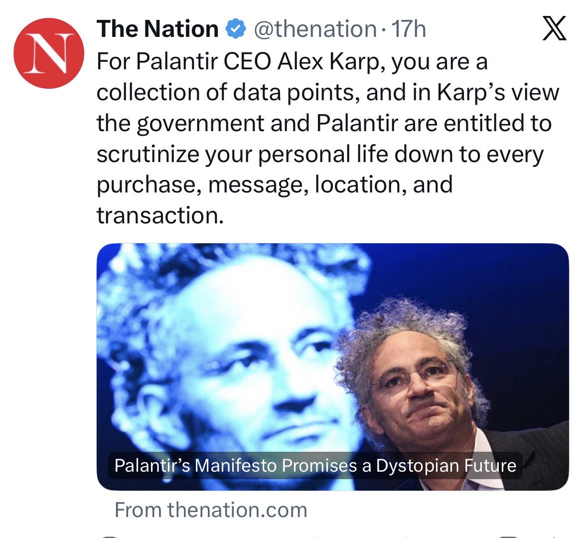 HuiaSue's tweet image. #AI doesn’t mean a better world &amp;amp; more problems solved- actually the opposite is probably true as #fascist #billionaires &amp;amp; their #corporations get richer #Thiel #Palantir #Epstein #inequality #jobs