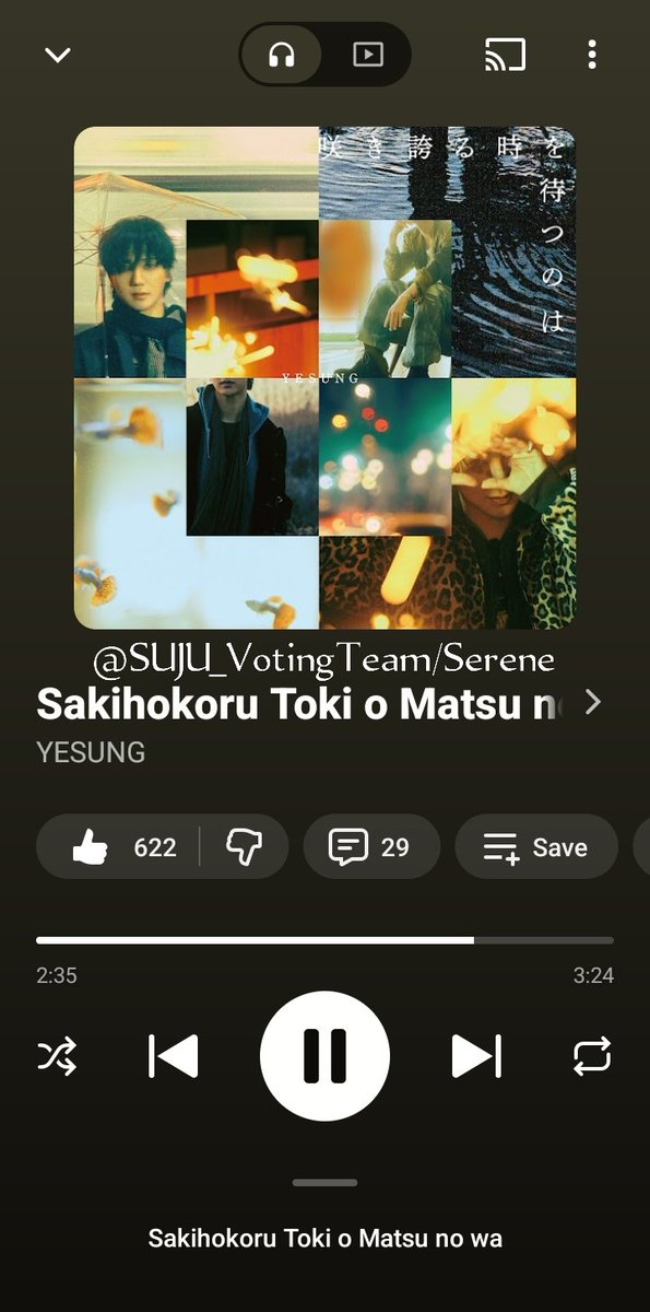 [🎧] YESUNG 咲き誇る時を待つのは STREAM

ELF &amp; CLOUDS! 💙☁️ If you have premium accounts, let’s keep streaming hard for Yesung on Spotify, Apple Music, Deezer, Tidal, YouTube Music, and all other platforms! 🔥 Don’t stop, don’t slow down—every stream matters!

Let’s also power up
