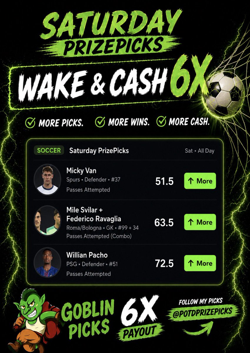 🍀GOBLIN PICKS💰 tweet media