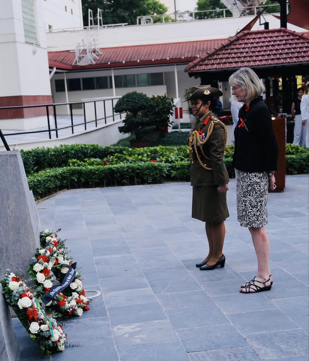 AusAmbVN's tweet image. ANZAC Day stands as one of our most significant national occasions, honouring the service and sacrifice of 🇦🇺 Australian &amp;amp; 🇳🇿 New Zealand service personnel. On this 111th anniversary, communities gathered at dawn in Hanoi and HCMC to reflect and pay solemn tribute. #LestWeForget