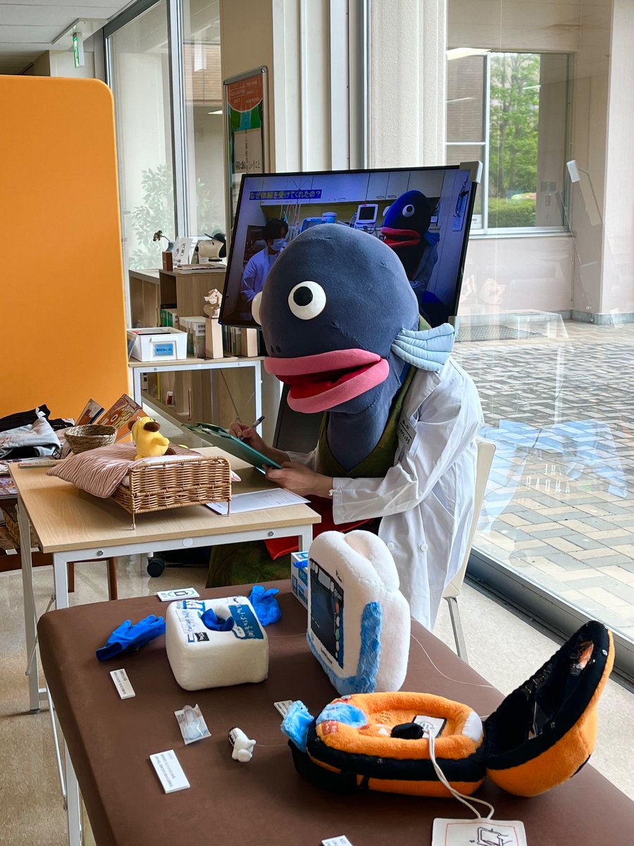 うずら様 展示に来てくれた皆さまありがとうございました〜✨✨ 今日健康診断に