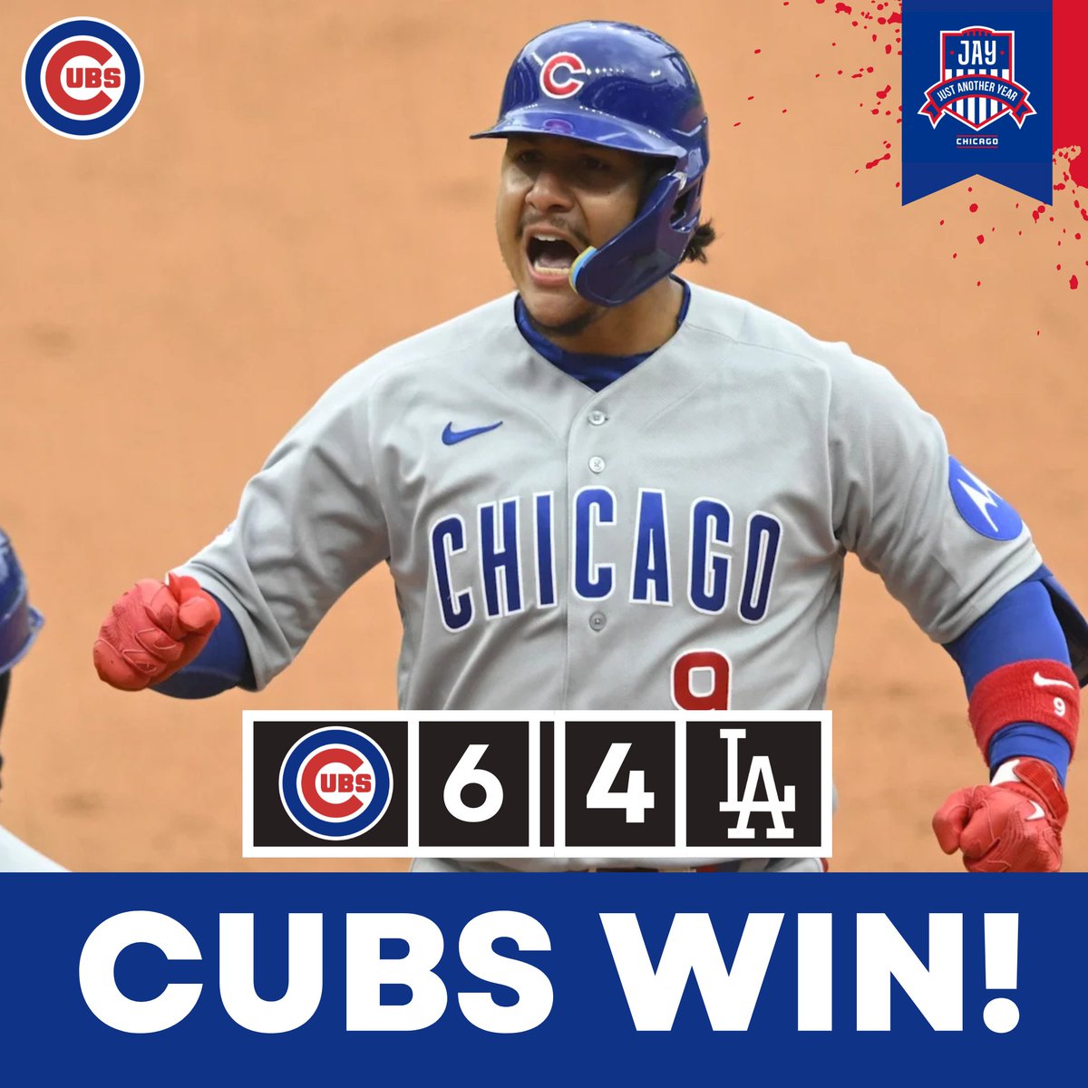 JAYChi_Cubs's tweet image. #Cubs WIN! THAT'S 10! GO CUBS GO! WHAT A W!