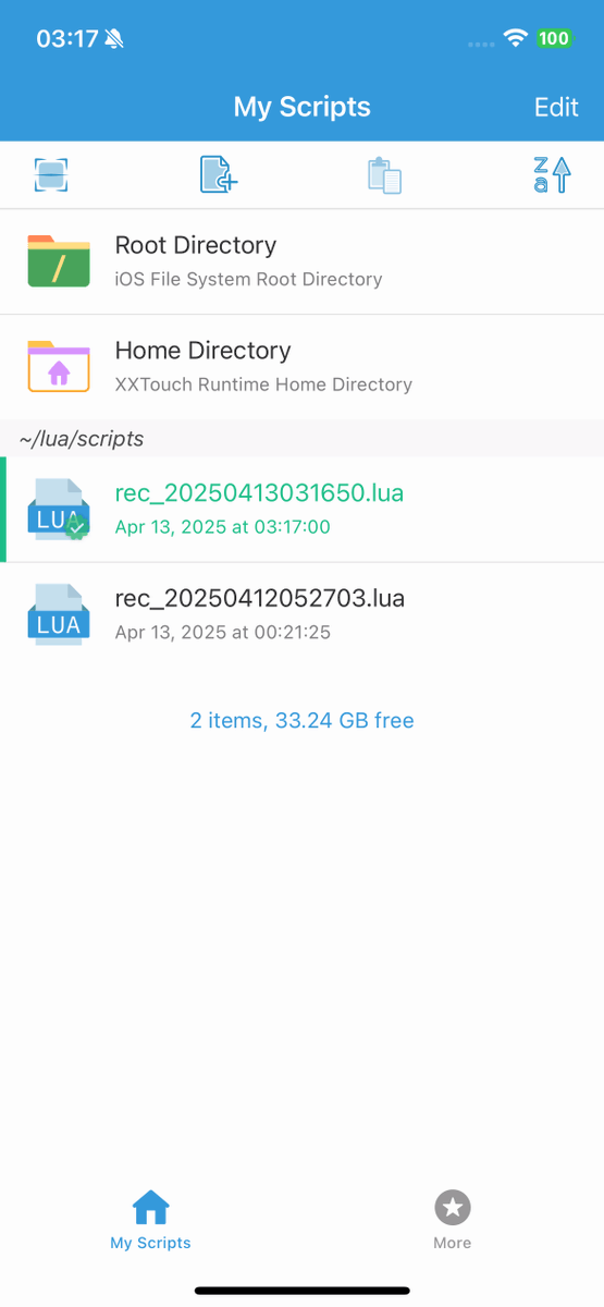 TweakUpdates's tweet photo. Updated: XXTouch Elite 5.4.5 [Tweaks]

XXTouch is a powerful and flexible autom...

Architecture: iOS Rootless
Repository: Havoc #jailbreak

https://t.co/pnkANzX4WE https://t.co/mQ7AEA1frP