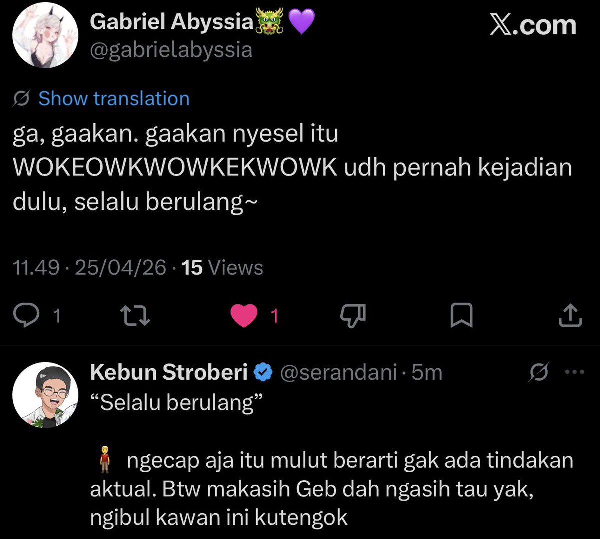 Kebun Stroberi tweet media