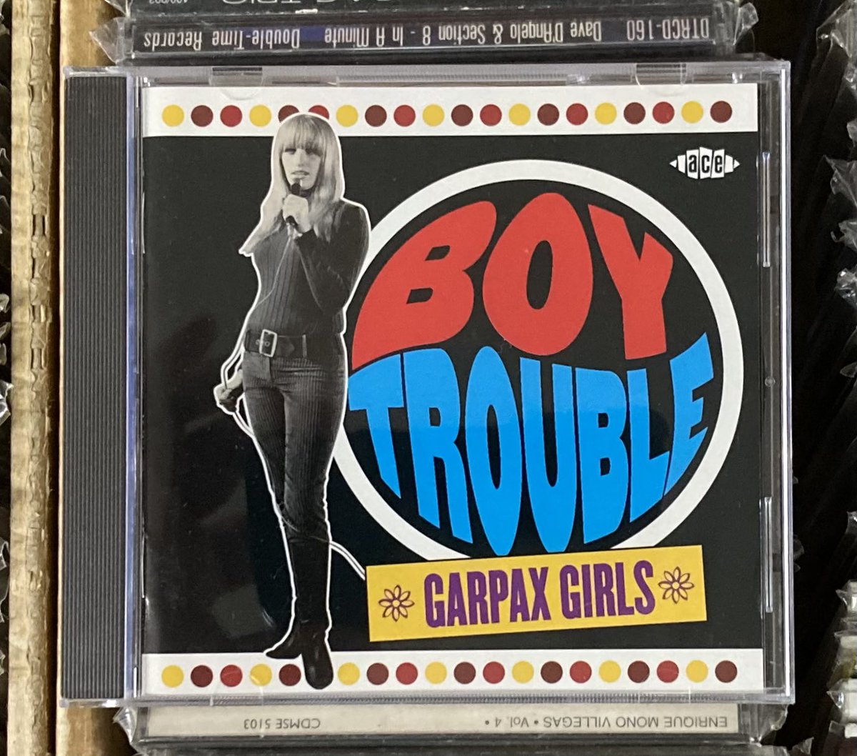 RECORD_ONE_CD's tweet image. 【CD入荷】V.A.／BOY TROUBLE : GARPAX GIRLS／「GARPAX」レーベルの60'sガールズポップコンピ。英国名門復刻レーベル「ace」編集。レア曲多数収録。

選曲抜群↓↓

youtu.be/lMEWlw6-Kbs?si

youtu.be/NqcJhwGQQsY

youtu.be/7zL2Lu297zY

.