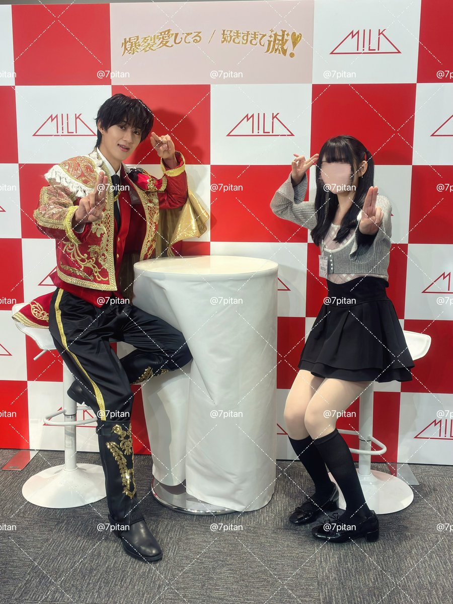 7pitan's tweet photo. 4/25  M!LK 特典会  大阪🐙

曽野舜太くん2SHOT(っ>ω<c)💕©️
1部・2部୨୧ 

 #MILK  #爆裂愛してる #好きすぎて滅 #曽野舜太 https://t.co/TY1UcjD7GZ