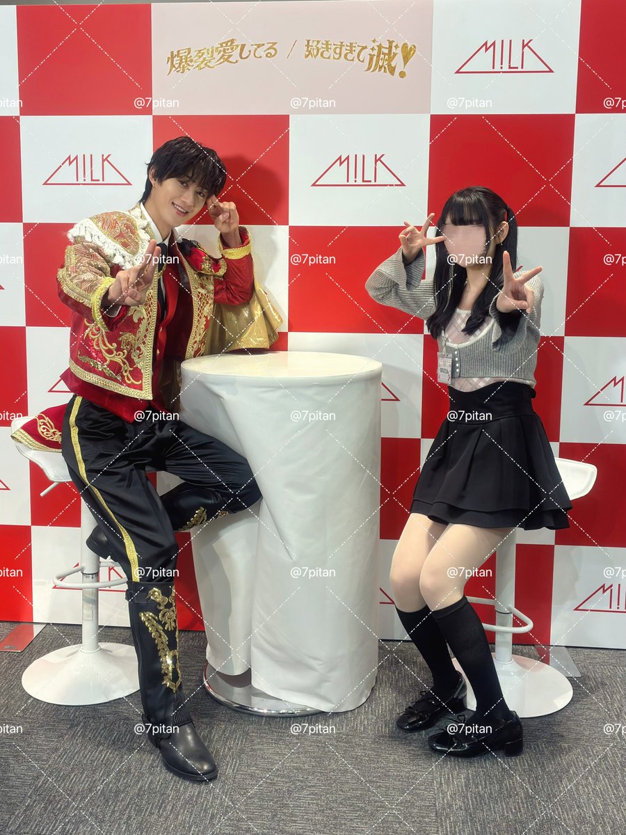 7pitan's tweet photo. 4/25  M!LK 特典会  大阪🐙

曽野舜太くん2SHOT(っ>ω<c)💕©️
1部・2部୨୧ 

 #MILK  #爆裂愛してる #好きすぎて滅 #曽野舜太 https://t.co/TY1UcjD7GZ