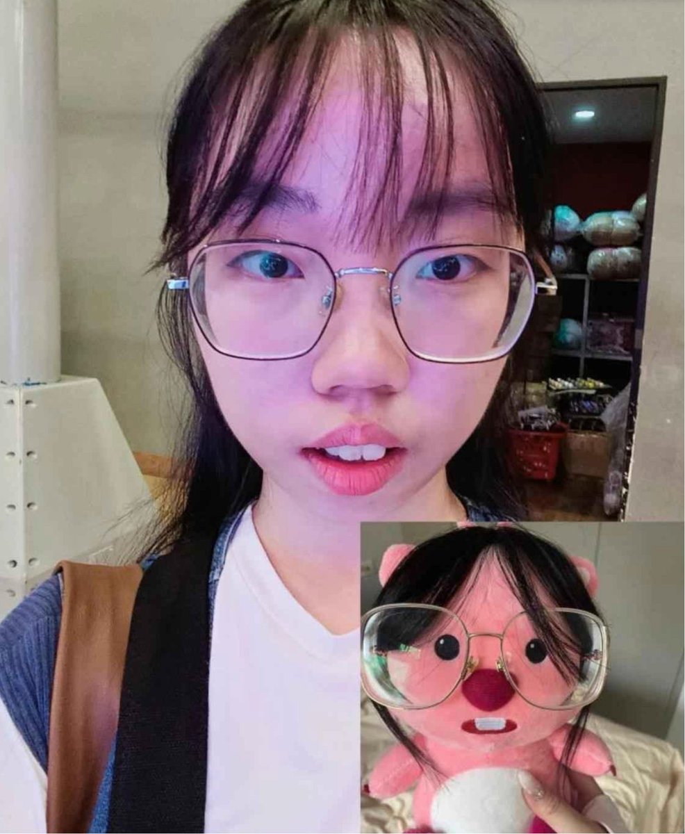 看到日区的一位博主形容大部分中国留学生的长相，评论区直接有人发自拍回复相似度极高，其实我的学生时代高中基本上女孩子也是这个打扮...