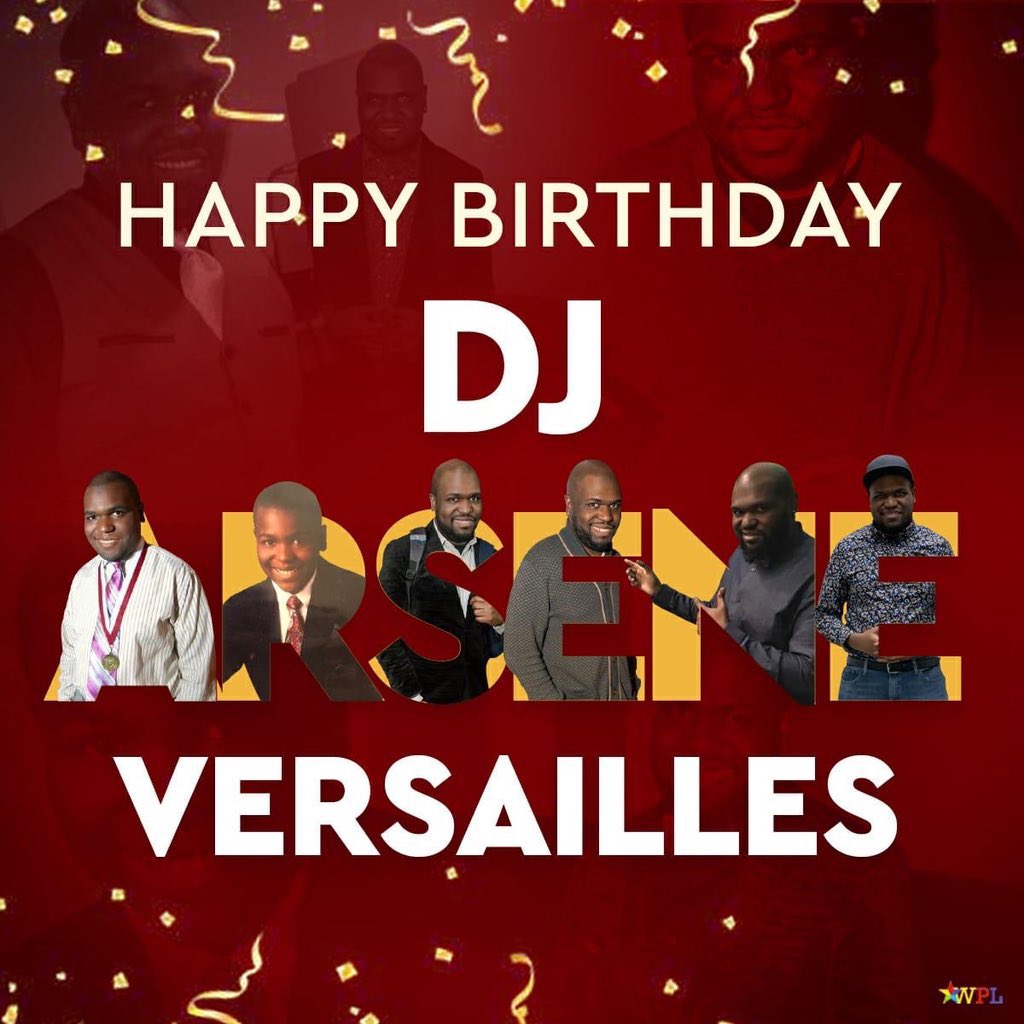 DJVersailles's tweet photo. @DJVersailles is celebrating his birthday today. He is 39 years old. The last year of his thirties. 🎂 https://t.co/X2D7J94sps