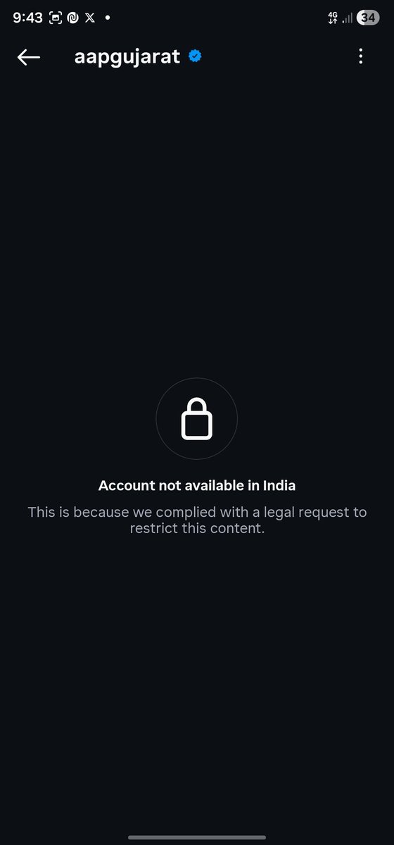 ipathak25's tweet photo. पिछले एक महीने में गुजरात में आम आदमी पार्टी के Facebook और Instagram पेज को 8 करोड़ से ज़्यादा लोगों ने देखा है।

बीजेपी पूरी तरह से घबरा गई है। आज सुबह-सुबह आम आदमी पार्टी के दोनों सोशल मीडिया पेज सस्पेंड कर दिए गए।

ग्राउंड पर पुलिस, क्राइम ब्रांच और अपने गुंडों के जरिए आम आदमी पार्टी के कार्यकर्ताओं को डराने-धमकाने की कोशिश हो रही है, और सोशल मीडिया पर पेज सस्पेंड, यह क्या दर्शाता है?

अगर 30 साल में कुछ ठोस काम किया होता, तो आज ये नौबत नहीं आती।

पहली बार जनता आम आदमी पार्टी के साथ खड़ी होकर बीजेपी को उखाड़ फेंकने के मूड में नजर आ रही है।

बीजेपी का डर और घबराहट अब साफ-साफ दिखाई दे रही है।