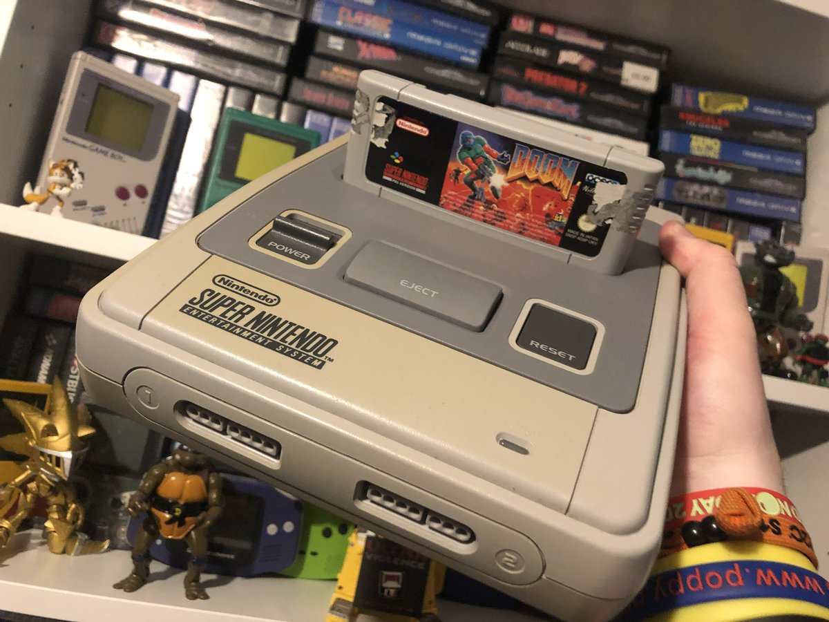 SupernerdsT's tweet image. Morning all 

#doom #snes #gamersunite #retrogaming